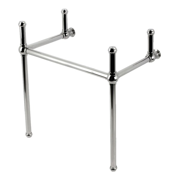 Brass Console Sink Legs, Polished Nickel